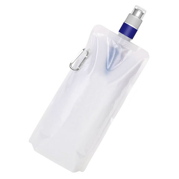 Reusable Water Pouch Portable Bag Filter Camping Travel Transparent