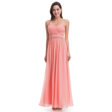 Ever Pretty Ever Pretty Womens Long Flowy Ruched Bust Beaded