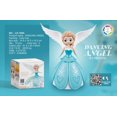 thumbnail image 2 of Puesto de juguetes para niños con iluminación musical de la serie de princesas con alas giratorias de baile universal -- 159B Sincero Electrónica, 2 of 7
