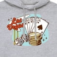 thumbnail image 3 of Instant Message - Las Vegas  - Men's Pullover Hooded Fleece Sweatshirt, 3 of 6
