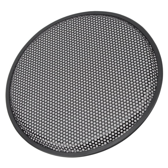 Cubierta Circular Para Altavoz De Subwoofer, Rejilla De Altavoz Negra De Ajuste Universal Resistente De 12 Pulgadas Para Coche