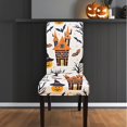 thumbnail image 1 of WIFKLSIIPG Halloween Pumpkin Dining Room Chair Non Stretch Chair Slipcovers Removable Washable Chair Protector Cover for Kitchen Dining Room Holiday Party Home, 1 of 5