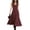 Wine, variant on Womens Sleeveless Cami Dress, Summer Sexy Backless Mesh Long Dress, Gothic Grunge Style Flowy Party Dress for Wedding Guest