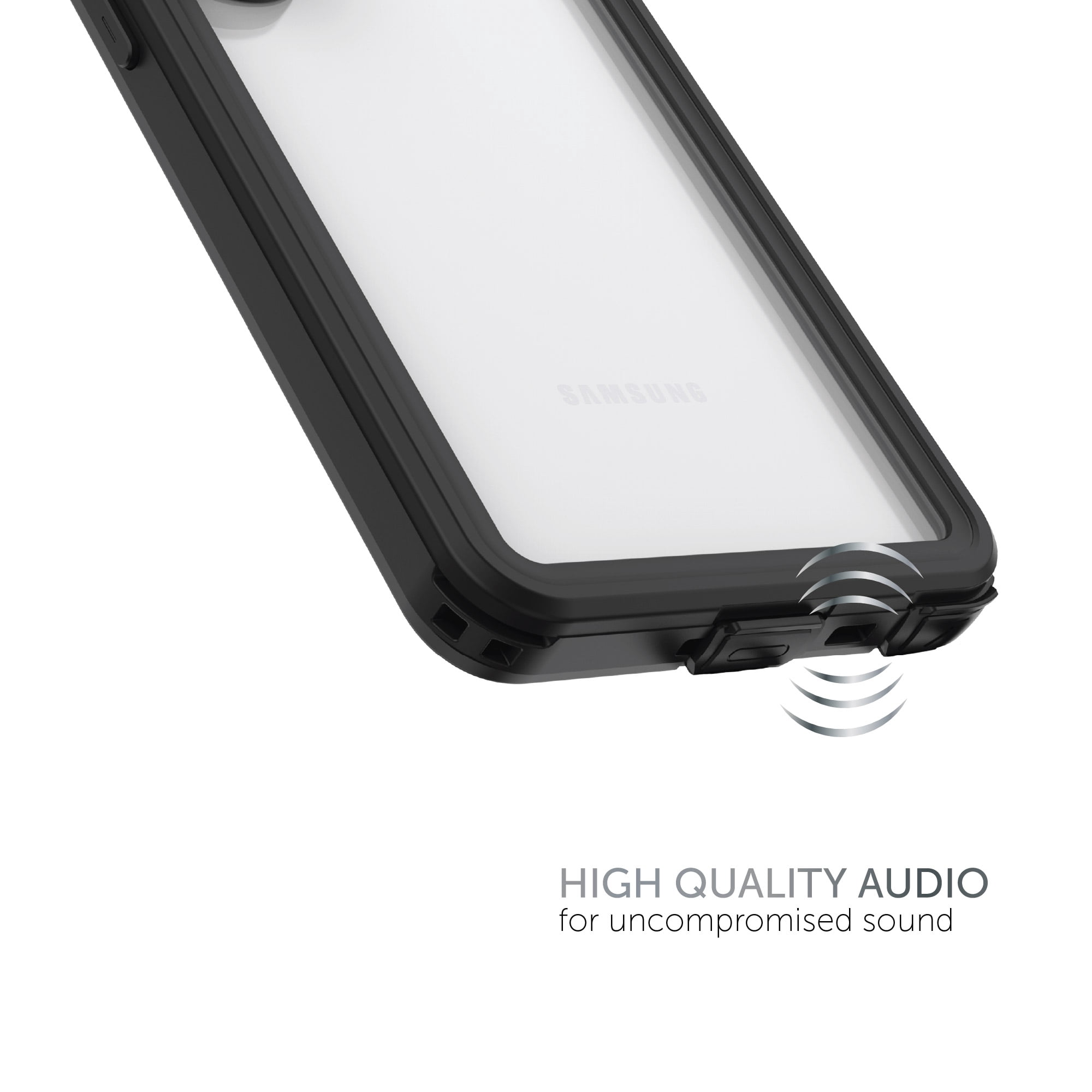 Body Glove Tidal Waterproof Phone Case for Samsung Galaxy S26 Ultra - Black/Clear