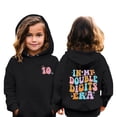 thumbnail image 2 of Girls Athletic Hooded Pullover Sports Jacket With Pocket For Birthday Celebrations And Wear, 2 of 7