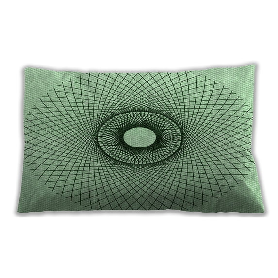 Ahgly Company Outdoor Rectangular Contemporary Lumbar Throw Pillow, 13 inch by 19 inch