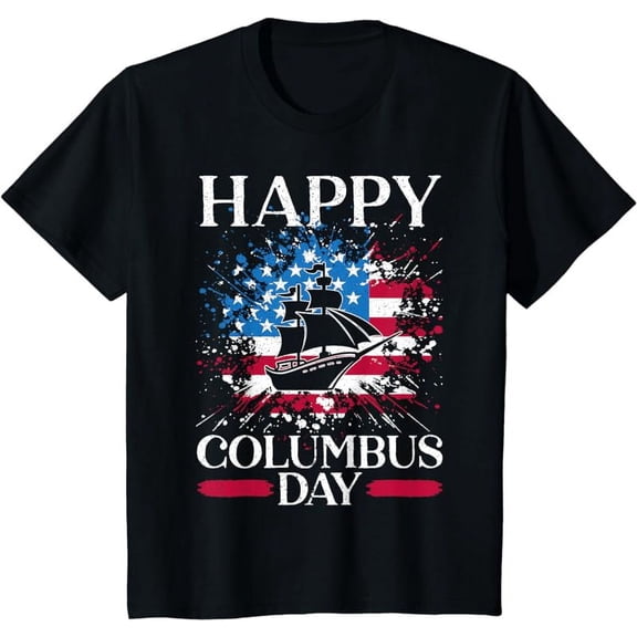 Happy Columbus Day Christopher Columbus Italian Navigator T-Shirt