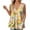 #004-Yellow, variant on GIPQJK Plus Size Tank Tops for Women Deep V Neck Loose Fit Sleeveles Tanks Floral Print Summer Tees Blouses with Pockets,Light Purple 4XL