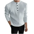 thumbnail image 1 of ameIAEA Men's Knitted Sweater Long Sleeve Button Down Solid Color Fall Casual Pullover Sweater, 1 of 6