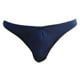 thumbnail image 2 of Delgadas Seda de de Tiro Bajo de - Azul , unico Azul oscuro Salvador Dali Ropa interior de tanga de tanga para hombre, 2 of 10