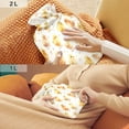 thumbnail image 6 of 2L Hot Water Bottle with Soft Velvet Cover PVC Hot Water Bag for Pain Relief Long-Lasting Warmth Yellow and Cream Chicks, 6 of 8
