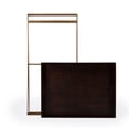thumbnail image 7 of Butler Specialty Emma Brown Mango Wood And Gold Cross Legs Tray Table, 7 of 7