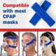 thumbnail image 3 of 4pcs Nasal Cannula Cushions, Soft Nasal Oxygen Covers, Soft Cannula Ear Protector for Oxygen Users, Prevent Indentations Irritated Cheek Skin, 3 of 3
