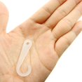 thumbnail image 4 of NX Garden Sock Display Hooks 500PCS 1 3/4 Inch Inch White Plastic J-Hooks for Sock Hat, 4 of 4