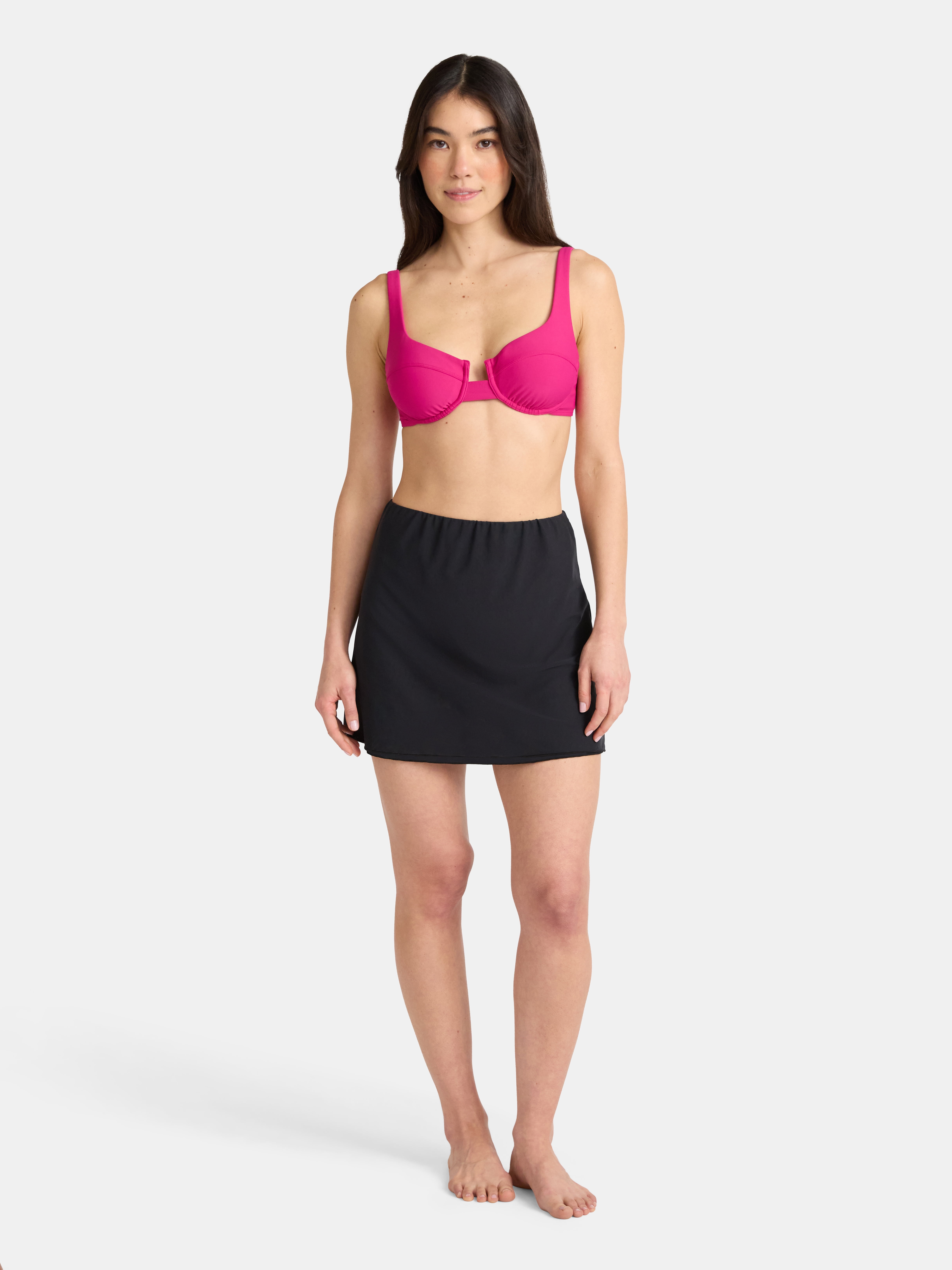 No Boundaries Mesh Coverup Skirt, Women’s