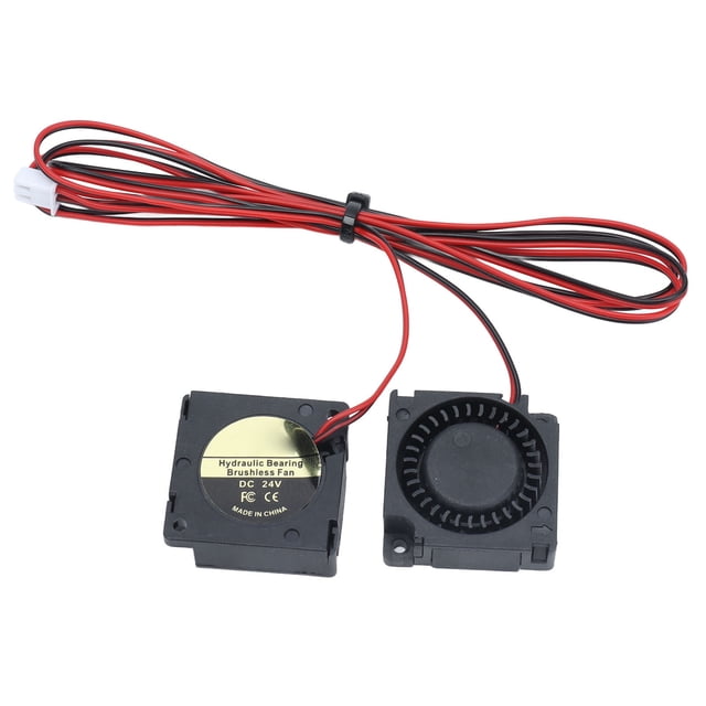 Printer Fan 2pin RGB Support High Strength Light Weight Smoothly Operation Printer Blower Fan DC 24V