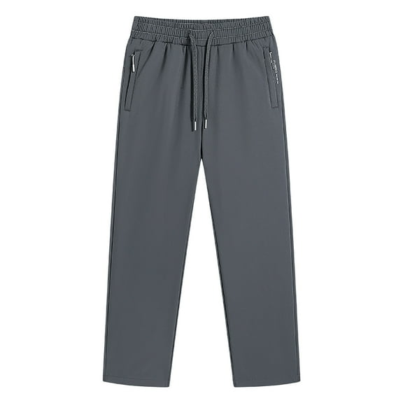 SRZYMJ Mens Cotton Work Pants Men's Autumn Winter Lined Casual Trousers Soft Warm Loose Fit Straight Leg Comfortable Outdoor Pants