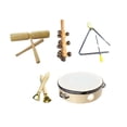thumbnail image 4 of Wooden Music Educational Set Problem Solving Skills Early Learning Percussion 5pcs, 4 of 7
