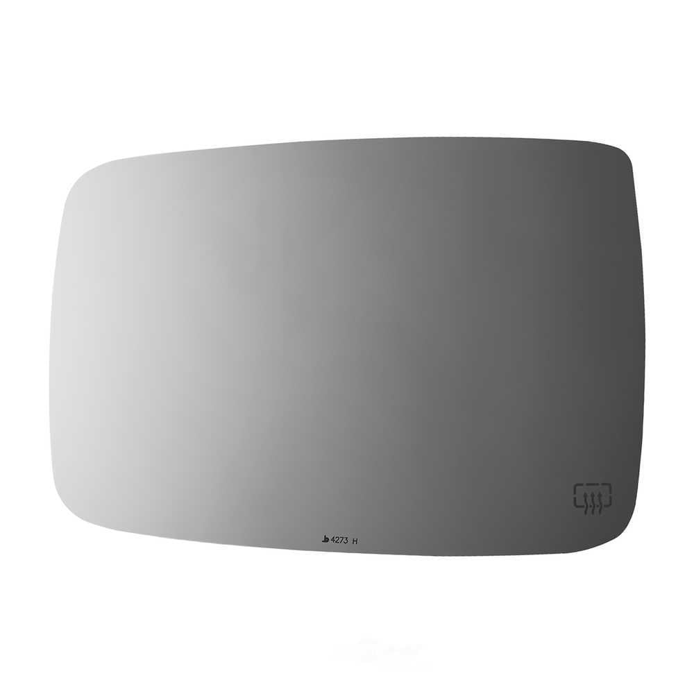 Burco Side View Mirror Replacement Glass - Clear Glass - 4273H