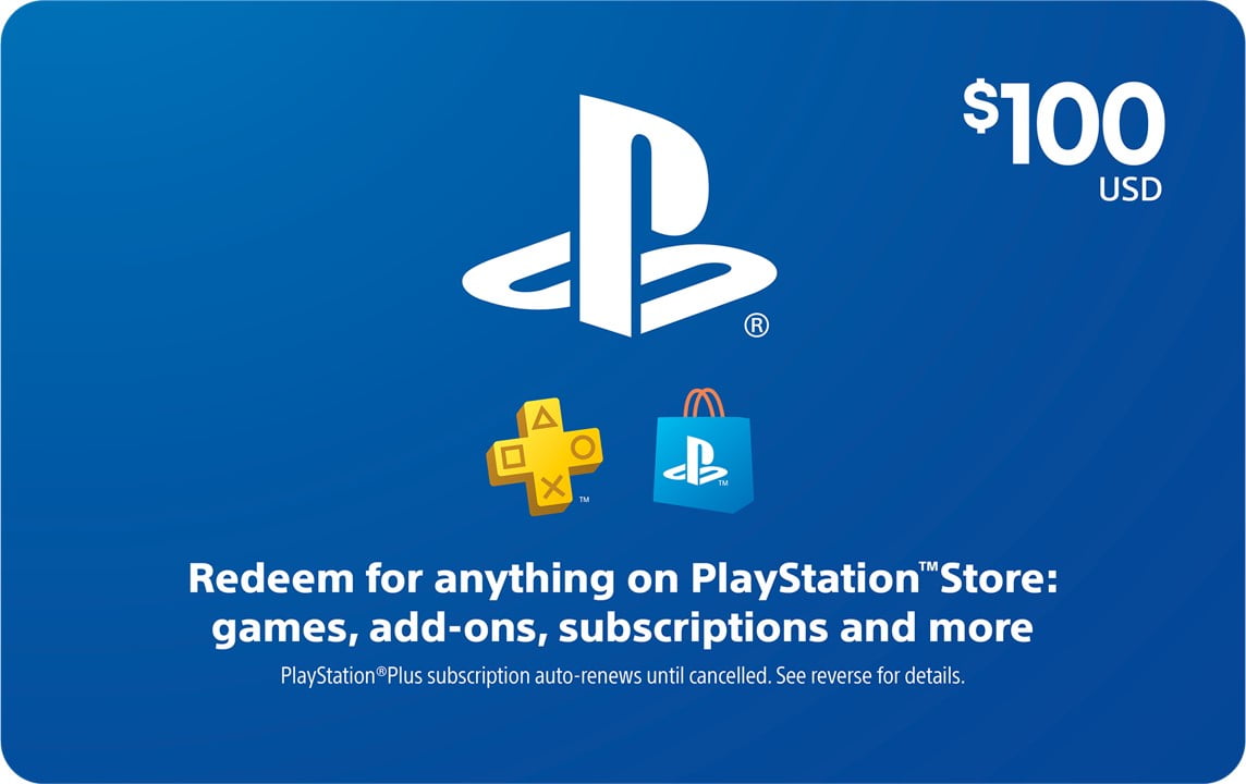 middag obligat picnic Buy PlayStation Store $ 100 Gavekort - PlayStation [ Digital ] Online at  Lowest Price in Ubuy Denmark. 969587607