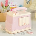 thumbnail image 2 of Pretty Comy Children's Piggy Bank Girls' Large Box Small Car Piggy Bank Cartoon Piggy Bank Children's Lockable Piggy Bank Lovely, 2 of 5