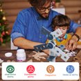 thumbnail image 3 of SEWACC 1 Set Kids Tool Set Assorted Color Wood for Hand-eye Coordination Enhancement Activity, 3 of 8