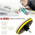thumbnail image 5 of 6pcs/set 7in Buffing Polishing Pad Car Polisher Drill Wool Wheel Mop Kit, 5 of 5