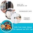 thumbnail image 4 of Silicone Plates For Babies, Infants, Toddlers And Children, 100% Bpa Free And Fda Approved, Strong Table Suction, Dishwasher And Microwave Safe, 4 of 5