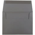 thumbnail image 2 of JAM Paper A2 Envelopes, 4 3/8 x 5 3/4, Dark Gray, 1000/Carton, 2 of 2