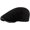 Black, variant on CoCopeaunts Newsboy Cap Spring Summer Men Women Cap Breathable Ivy Newsboy Flat Cap Solid Plain Male Female Korea Style Beret Hat