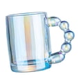 thumbnail image 4 of Vaso de vidrio de 350 ml con asa, taza para té, taza para leche y jugo, taza para agua de vidrio con Vistoso, 4 of 9