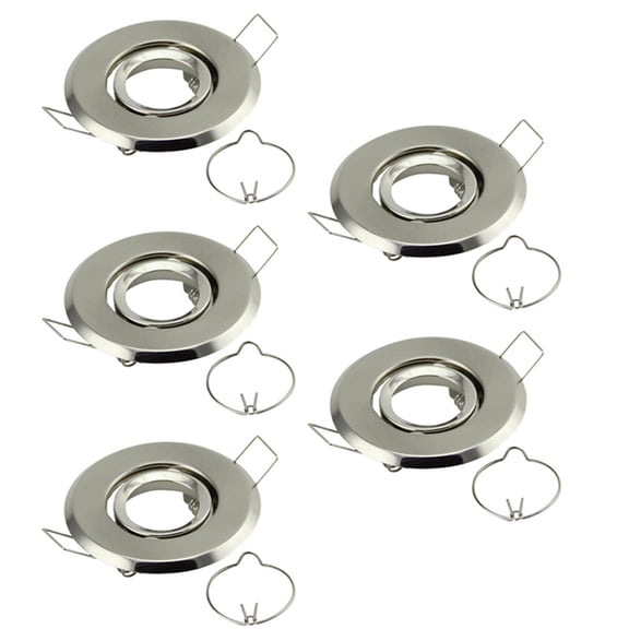 High Quality MR11 Bulb Holder Recessed LED Spotlights Frame Adjustable Ceiling Light Led Holders Cutout 45mm