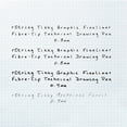 thumbnail image 5 of Rotring Tikky Fine Liner Fiber Tip Graphic Pen, 0.7 mm, Black Ink (1904757) pen only 0.70 mm, 5 of 8