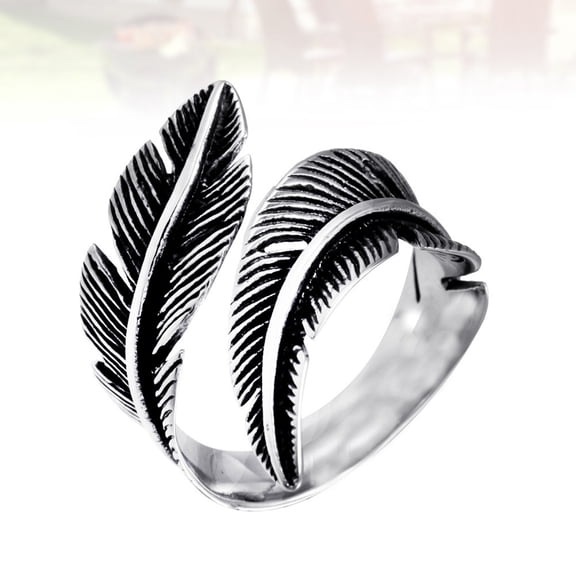 Minkissy Vintage Stainless Steel Mens Jewelry Rings Color for Boyfriends 1Pack Size 12