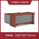 thumbnail image 1 of Corner Computer Desk Study Reception Writing Reception Office Desk Organizers Executive Mesa Para Compuatador Home Furniture My Lux Decor Round, 1 of 18