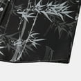 thumbnail image 4 of TIHLMK Hawaiian Shirt for Men Shirts Print Tops Mens Short Sleeve Button Down Shirts Dark Gray, 4 of 8
