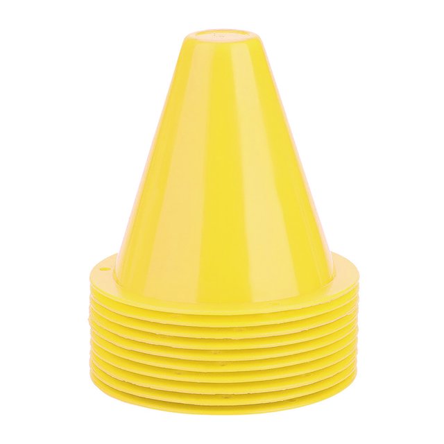 Football Training Holder, Football Marker, 10pcs Durable Games For Boys Improve The Controlling Ability Of Football For Football Training