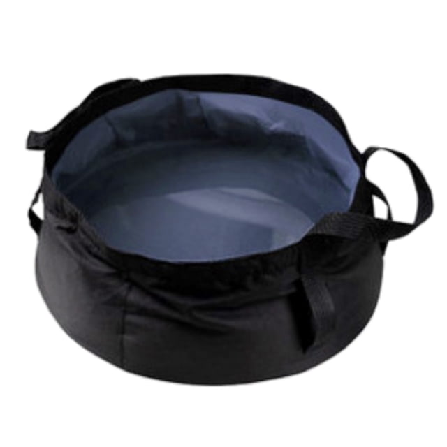 Recipiente plegable del agua del cubo 5L para el senderismo que de comida Sunnimix Contenedor de cubo de cuenca plegable