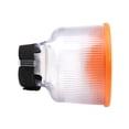 thumbnail image 2 of Universal DSLR Blanco Naranja Cámara Flash Difusor Domo Cámara Fotografía Accesorios 3 unids/set Eigraketly DZ5577-00B, 2 of 2