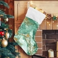 thumbnail image 5 of Coolnut Marble Christmas Stocking, Personalized Large Candy Stocking, Xmas Stockings Decoration Hanging Gift for Family Holiday Party Ornaments Decor Fireplace, 5 of 7