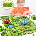 thumbnail image 3 of 48PCS Puzzle Track Car Set for Toddlers, Kids Toys for 3-8 Year Old Boy, Floor Puzzle Tracks with Toy Cars, Toddler Toys Gifts for Birthday Christmas, 3 of 8