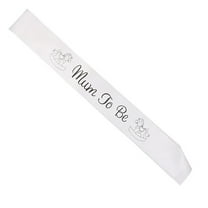 Baby Shower Decoration,Baby Shower Gifts, Mom to Be Sash, Baby Shower Party Favors Decorations Gift Boy or Girl, Gender Reveals Party Gifts, Great for New Mom