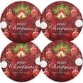 thumbnail image 2 of GZHJMY Christmas Round Placemats Set of 1, Non-Slip Washable Table Mats for Kitchen Dining Party Home Decor,15.4 Inch, 2 of 7
