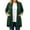 *1-Green, variant on VBVC Women's Longline Open Front Cardigan, Casual Soft Stretch Outerwear For Women, Ladies' Knee Length Duster With Pockets, Gray , S-2XL