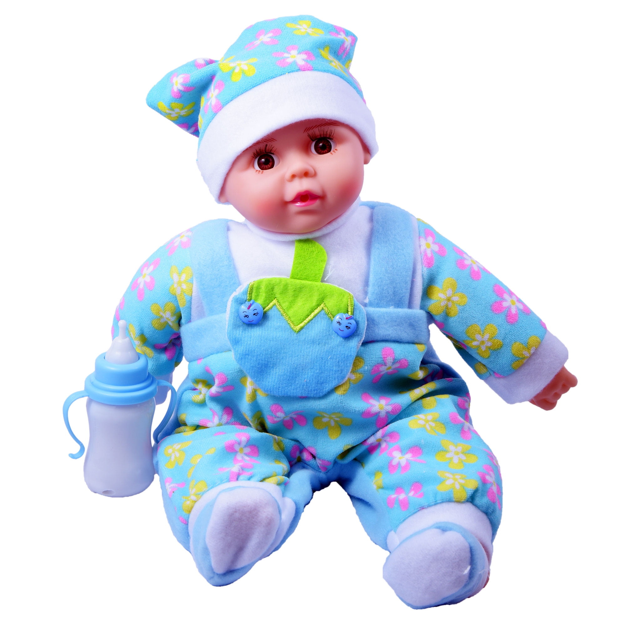 Plush Baby Doll / Silicone Newborn Doll for Girls / Gift Idea for Kids