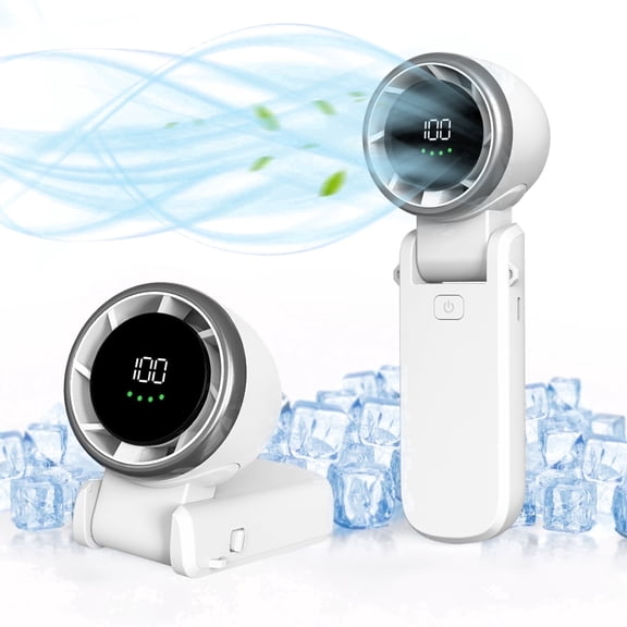 ATUPEN Portable Fan, Mini Handheld Fan with 100 Speeds Air Turbo Personal Fan for Indoor Outdoor Travel