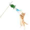 thumbnail image 3 of Cat Teaser Wand Rattan Fish Shape Cat Play Toy Kitten Toy for Kitten, 3 of 10
