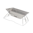 thumbnail image 4 of Parrilla plegable para acampar, parrilla para barbacoa, parrilla para fogatas, parrilla para picnic, mochileros, fiestas, cocina al aire libre, patio, 4 of 9