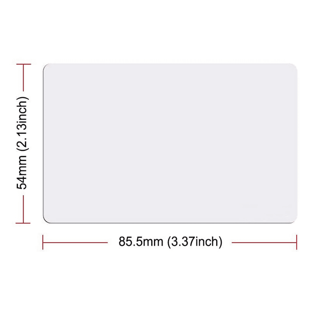 90Pcs for Card Contactless Nfc Card Tag 504Byte Read-Write PVC Card Portable