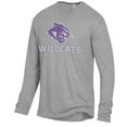 thumbnail image 2 of Men's Gray Abilene Christian University Wildcats Keeper Long Sleeve T-Shirt, 2 of 3